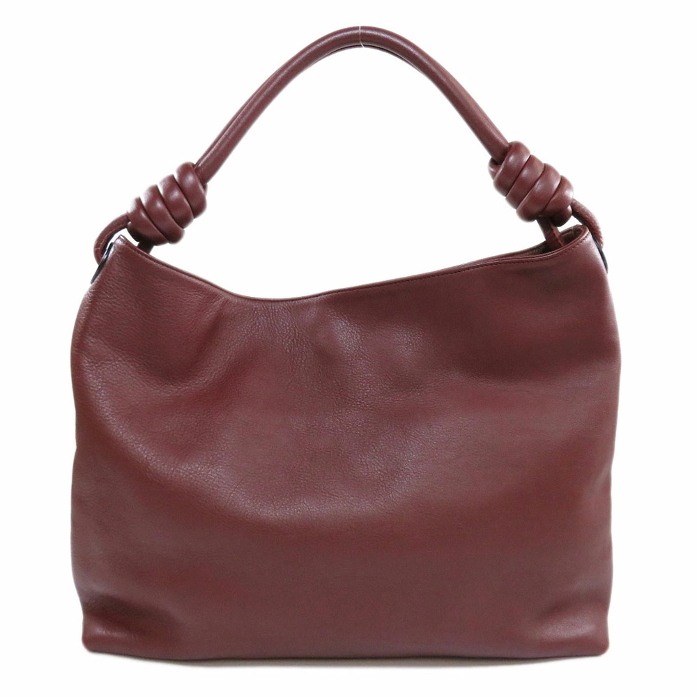 Loewe One Shoulder Hobo Logo Shoulder Bag Leather - Picture 2 of 11
